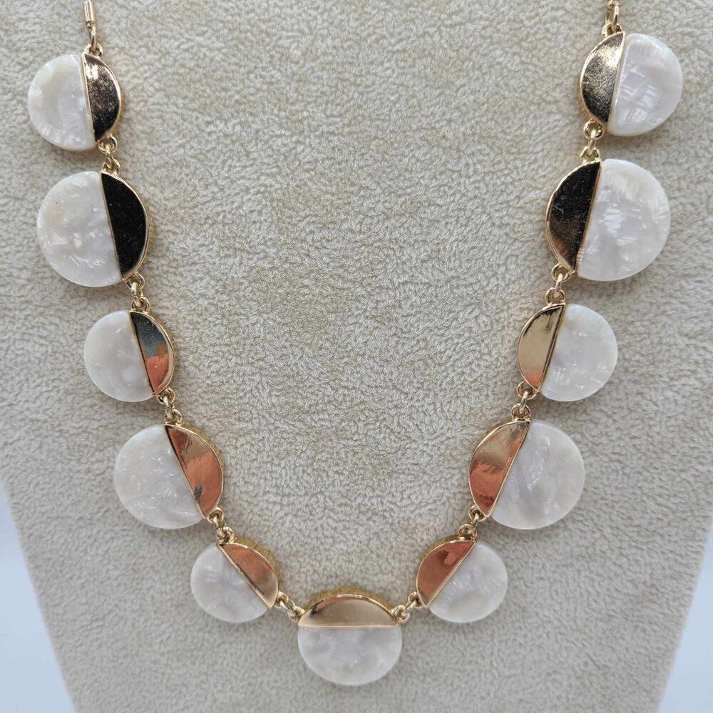 J Crew Disc Necklace